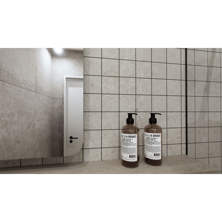 PERENNE - 3X3/12X12 SLIM, GRAY, MATTE